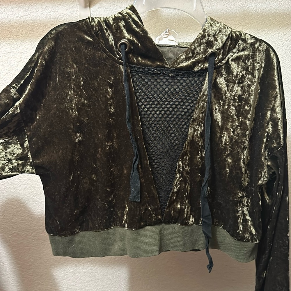 Velvety sweater